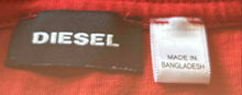 Load image into Gallery viewer, Diesel Mens Red Black T Diego B6 Short Sleeve Crew Neck Graphic T-Shirt Size XL
