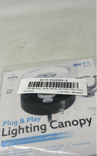 Load image into Gallery viewer, SkyX Model 5524-MB Plug-And-Play Lighting Canopy Ceiling Fixture System Sealed
