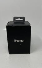 Load image into Gallery viewer, iHome iBT68 Black Color Changing Wireless Portable Bluetooth Speaker Powers On
