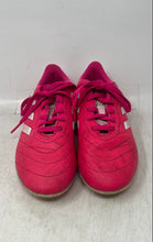Load image into Gallery viewer, Adidas Kids Goletto VIII FG Pink White Low Top Lace-Up Soccer Cleats Size 2
