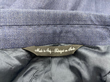 Load image into Gallery viewer, Authentic Ermenegildo Zegna Mens Navy Blue Two-Button Blazer Size EUR 40
