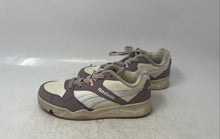 Load image into Gallery viewer, Reebok Kids Classic Purple Beige White Low Top Lace-Up Sneaker Shoes Size 2K
