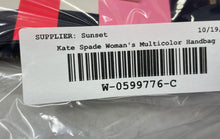 Load image into Gallery viewer, Kate Spade New York Womens Multicolor Inner Pockets Shoulder Handbag
