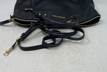 Load image into Gallery viewer, Michael Kors Womens Black Inner Pockets Bottom Studs Shoulder Handbag
