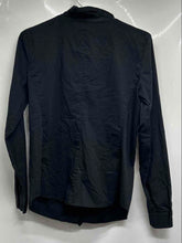 Load image into Gallery viewer, New York &amp; Company Womens Black Long Sleeve Button Front Blouse Top Size S
