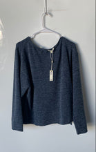 Load image into Gallery viewer, Max Studio London Womens Blue Long Sleeve Pullover Sweater Size XL With Tag
