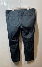 Load image into Gallery viewer, Armani Exchange Mens Gray Slash Pockets Flat Front Belt Loops Chino Pants Sz 38
