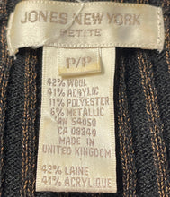 Load image into Gallery viewer, Jones New York Womens Brown Long Sleeve Button Front Cardigan Sweater Size P/P
