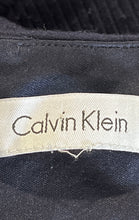 Load image into Gallery viewer, Calvin Klein Womens Blue Sleeveless Front-Zip Sheath Dress No Size

