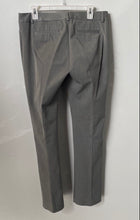 Load image into Gallery viewer, Express Womens Gray Pockets Flat Front Straight-Leg Ankle Pants Size 8R
