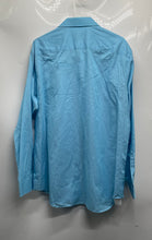 Load image into Gallery viewer, Calvin Klein Mens Light Blue Performance Non-Iron Dress Shirt Size L 16.5 34/35
