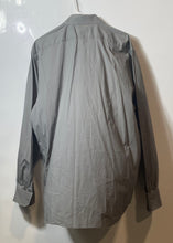 Load image into Gallery viewer, Express Mens Gray Long Sleeve Spread Collar Classic Button-Up Shirt Size XL
