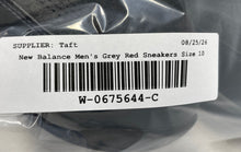 Load image into Gallery viewer, New Balance Mens 769 MW769GY Gray Red Low Top Lace-Up Sneaker Shoes Size 10 4E

