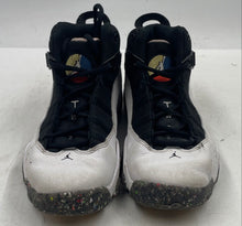 Load image into Gallery viewer, Authentic Nike Boys Air Jordan 6 Rings White Black Sneakers Shoes Size 3Y
