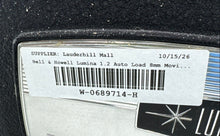Load image into Gallery viewer, Bell And Howell Model Lumina 1.2 Black Autoload 8mm Movie Projector Not Tested
