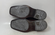 Load image into Gallery viewer, Kenneth Cole Mens Brown Leather Lace-Up Square Toe Derby Dress Shoes Size 13
