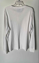 Load image into Gallery viewer, Tommy Hilfiger Mens White Ribbed Long Sleeve Pullover T-Shirt Size XL
