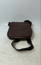 Load image into Gallery viewer, Fossil Mens Weston Courier Dark Brown Leather Adjustable Strap Messenger Bag
