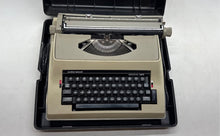 Load image into Gallery viewer, Underwood 565 Portable Manual Electric Typewriter With Case Not Tested
