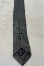 Load image into Gallery viewer, Alfani Mens Gray Blue Geometric Embroidered Adjustable Formal Designer Tie
