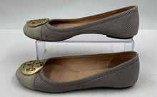 Load image into Gallery viewer, Authentic Tory Burch Womens Serena 2 Gray Karung Montilla Ballet Flats Size 7M
