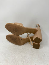 Load image into Gallery viewer, Vince Camuto Womens Brown Open Toe Block Heel Ankle Strappy Sandal Size 11 M
