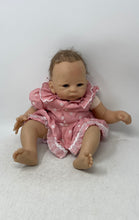Load image into Gallery viewer, Silicone Body Pink Polka Dot Dress Realistic Collectible Vinyl Toy Baby Doll
