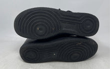 Load image into Gallery viewer, Nike Womens Air Force 1 Mid 07 Black Leather Lace-Up Sneaker Shoes Size 9
