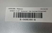 Load image into Gallery viewer, Bytecc Silver Black 5.25 Inch External Sub-System Enclosure Drive Not Tested
