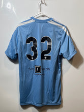 Load image into Gallery viewer, Adidas Mens Blue Weston FC #32 Pullover Soccer Jersey Size Medium
