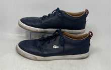 Load image into Gallery viewer, Lacoste Mens Bayliss 119 1 U Dark Blue White Lace-Up Sneaker Shoes Size 10
