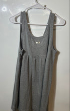 Load image into Gallery viewer, Converse Womens One Star Gray Sleeveless Scoop Neck Pockets Mini Dress Size XL
