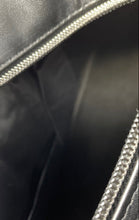 Load image into Gallery viewer, Calvin Klein Fragrances Mens Black Faux Leather Travel Duffle Bag With Tag
