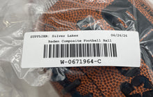 Load image into Gallery viewer, Baden QB F60V-3001 Brown Composite Leather Football Ball Junior Size
