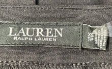 Load image into Gallery viewer, Lauren Ralph Lauren Womens Black Slash Pockets Flat Front Dress Pants Size XS
