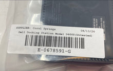 Load image into Gallery viewer, Dell High Speed USB-C &amp; USB 3.0 Universal Docking Station Model D6000 Untested
