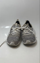Load image into Gallery viewer, Adidas Womens Cloudfoam Pure Gray Black White Lace-Up Low Top Sneaker Shoes 8.5
