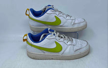 Load image into Gallery viewer, Nike Kids Court Borough Low 2 SE Blue White Lace-Up Sneaker Shoes Size 7Y
