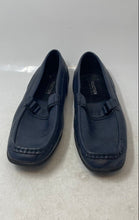 Load image into Gallery viewer, Kenneth Cole Reaction Mens Tallan Navy Blue Belt Loop Loafer Shoes Size 11.5 M
