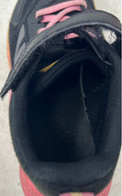 Load image into Gallery viewer, Adidas Girls Fortarun 4.0 JR9831 Black Low Top Lace-Up Running Shoes Size 13K
