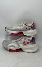 Load image into Gallery viewer, Nike Womens Air Zoom SuperRep 3 Premium White Multicolor Running Shoes Size 9
