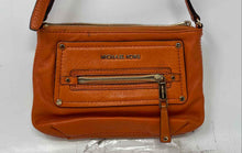 Load image into Gallery viewer, Michael Kors Womens Orange Adjustable Strap Shoulder Crossbody Bag

