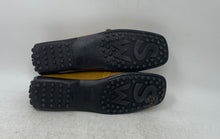 Load image into Gallery viewer, Stuart Weitzman Womens Brown Leather Square Toe Slip-On Loafer Shoes Size 7.5AA
