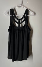 Load image into Gallery viewer, Torrid Womens Black Sleeveless Round Neck Regular Fit Pullover Blouse Top Size 0
