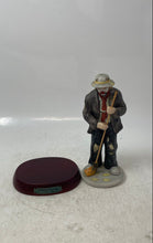 Load image into Gallery viewer, Flambro Porcelain Emmett Kelly 10 Years Of Collecting Sweeping Clown Figurine
