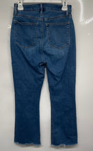 Load image into Gallery viewer, Loft Womens Blue Medium Wash Stretch Denim Bootcut Jeans Size 28/6
