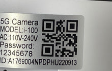 Load image into Gallery viewer, Model I-100 5G White Wi-Fi Panorama Wireless Surveillance Camera Not Tested
