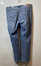 Load image into Gallery viewer, Levi's Womens 525 Blue The Original Perfect Waist Straight Jeans Pants Size 14
