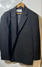 Load image into Gallery viewer, Lucci Mens Black Long Sleeve Notch Collar Pockets 2-Button Blazer Size 48R
