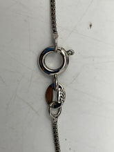Load image into Gallery viewer, Women's Silver-Tone Interlocking Pattern Chain Necklace (NCL)
